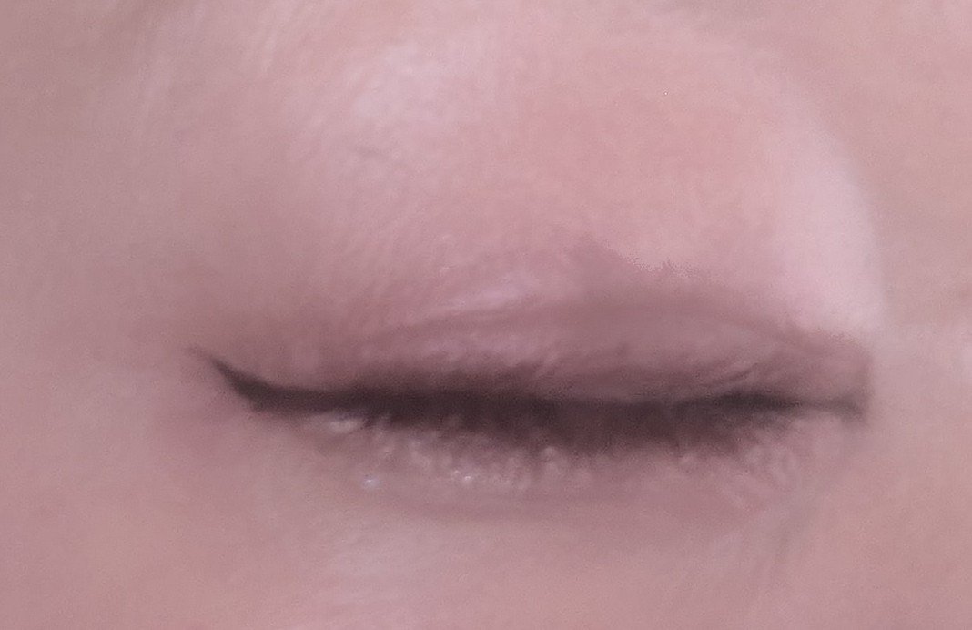 イロミッケ カラーリキッドアイライナー 09 メタリックブラウン(Metallic Brown)/iromikke/リキッドアイライナーを使ったクチコミ（3枚目）