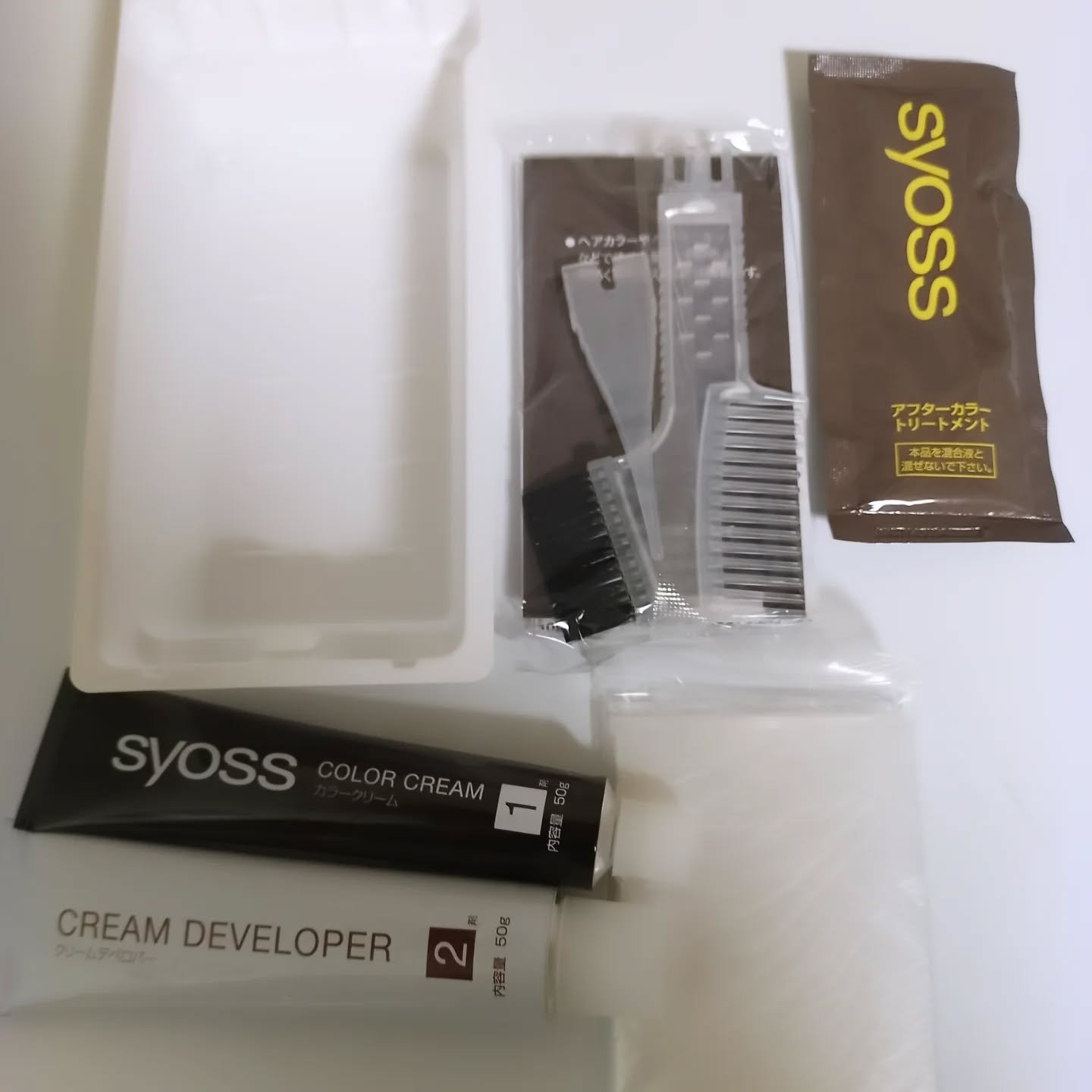 クレイクリーム/サイオス/ヘアカラーを使ったクチコミ（2枚目）