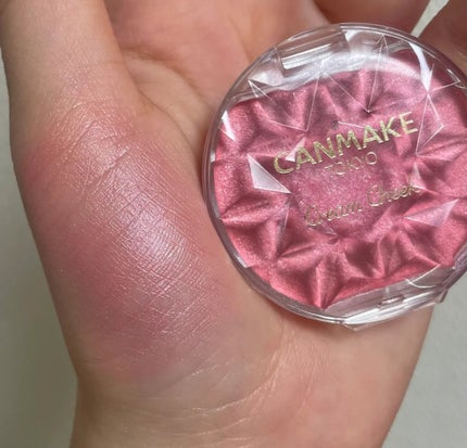 クリームチーク(パールタイプ)/キャンメイク/ジェル・クリームチークを使ったクチコミ(1枚目)