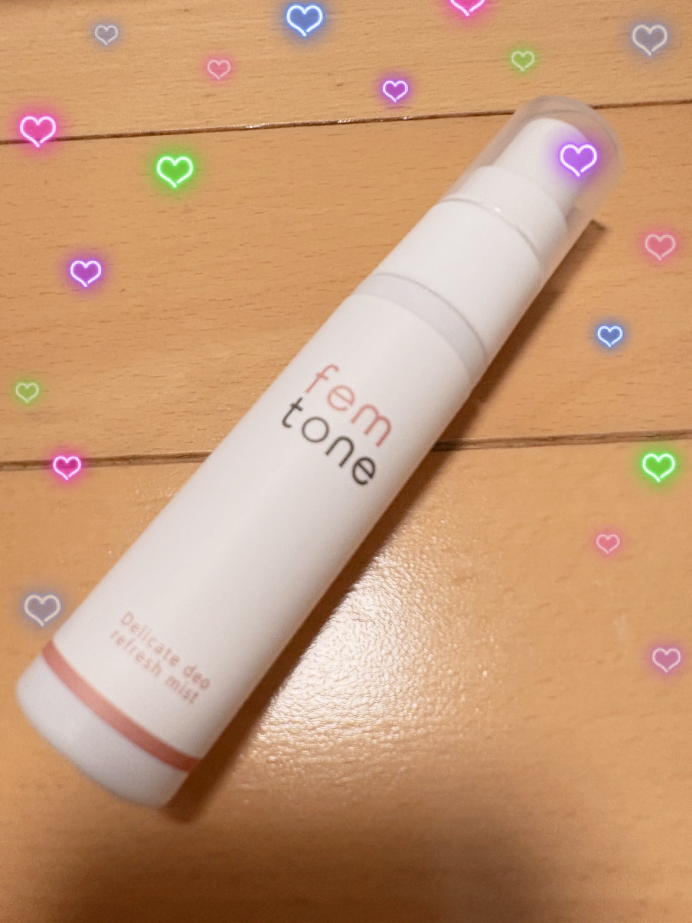 デリケートデオ リフレッシュミスト/fem tone/デリケートゾーンケアを使ったクチコミ(1枚目)