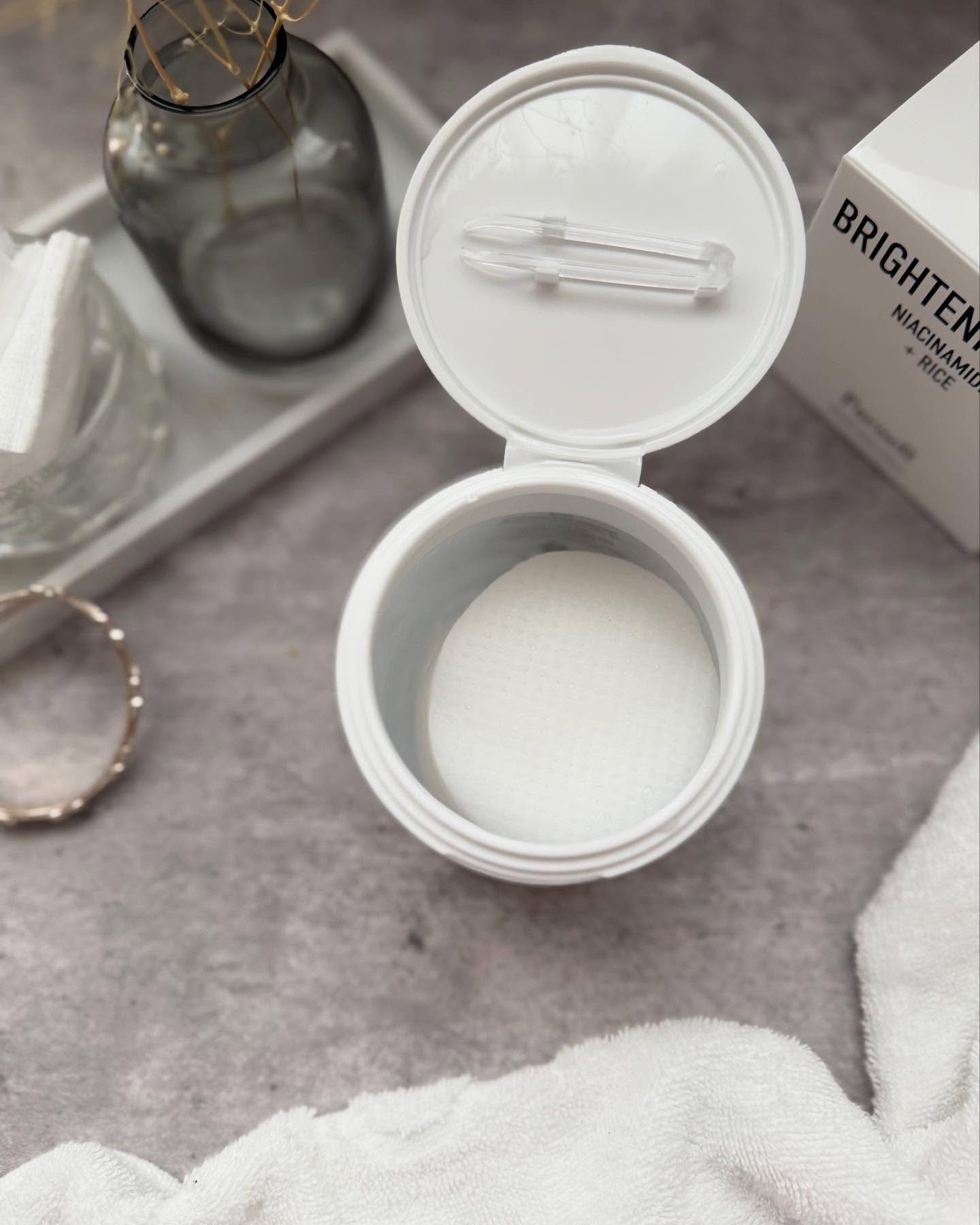 ナイアシンアミド　ライス　ブライトニング　パッド/parnell/トナーパッドを使ったクチコミ（2枚目）