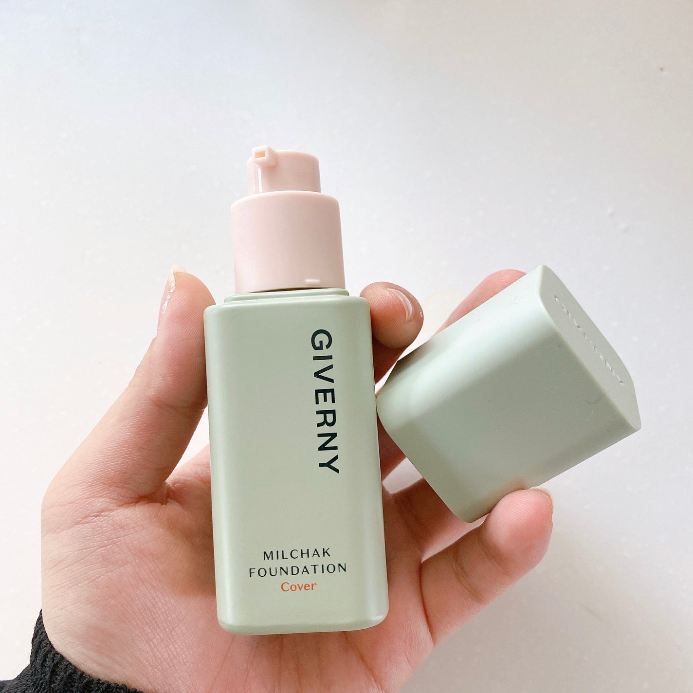 ジヴェルニー 密着カバーファンデーション/GIVERNY/リキッドファンデーションを使ったクチコミ(1枚目)