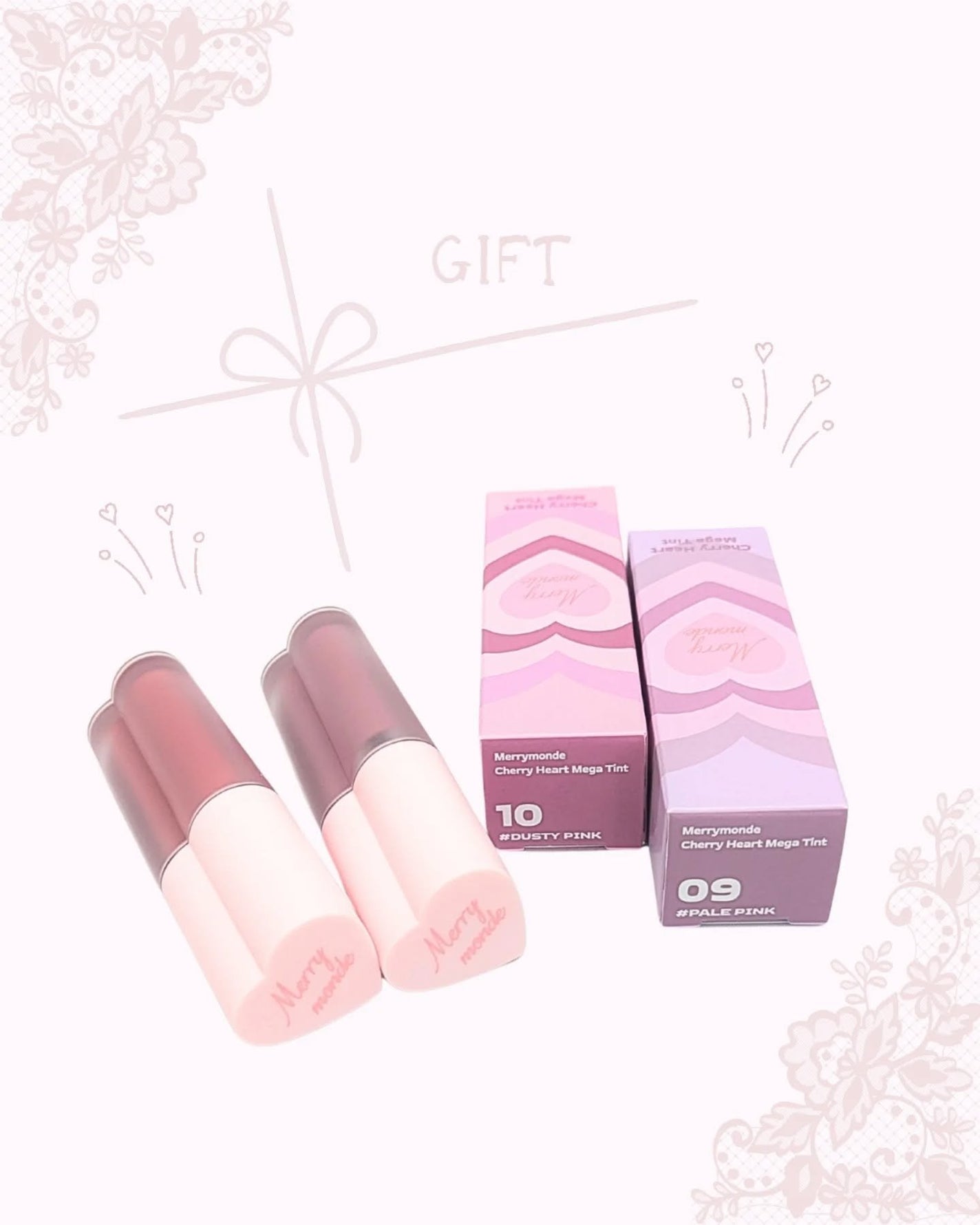 チェリーハート メガティント/Merrymonde/リップティントを使ったクチコミ(3枚目)