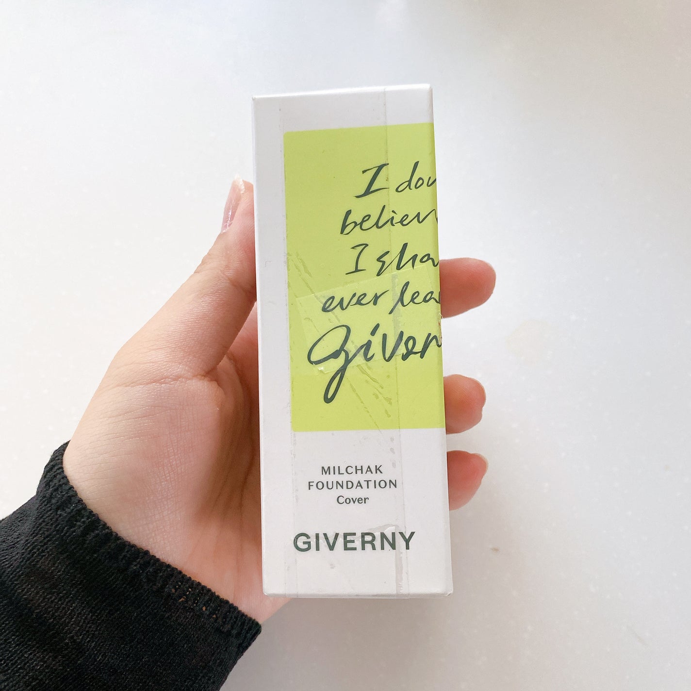 ジヴェルニー 密着カバーファンデーション/GIVERNY/リキッドファンデーションを使ったクチコミ(6枚目)