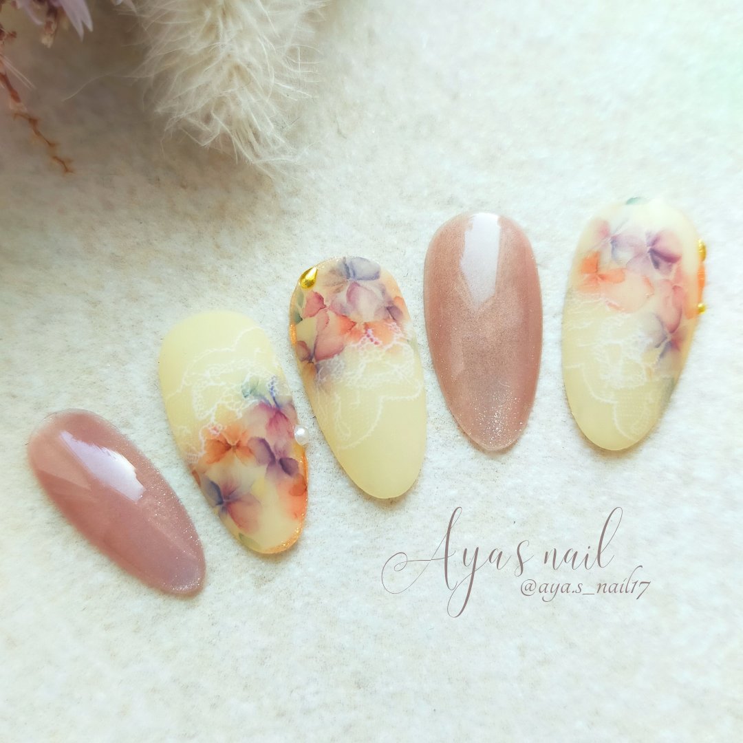 ブルーミングインク/カラフルネイル/ネイル用品を使ったクチコミ（2枚目）