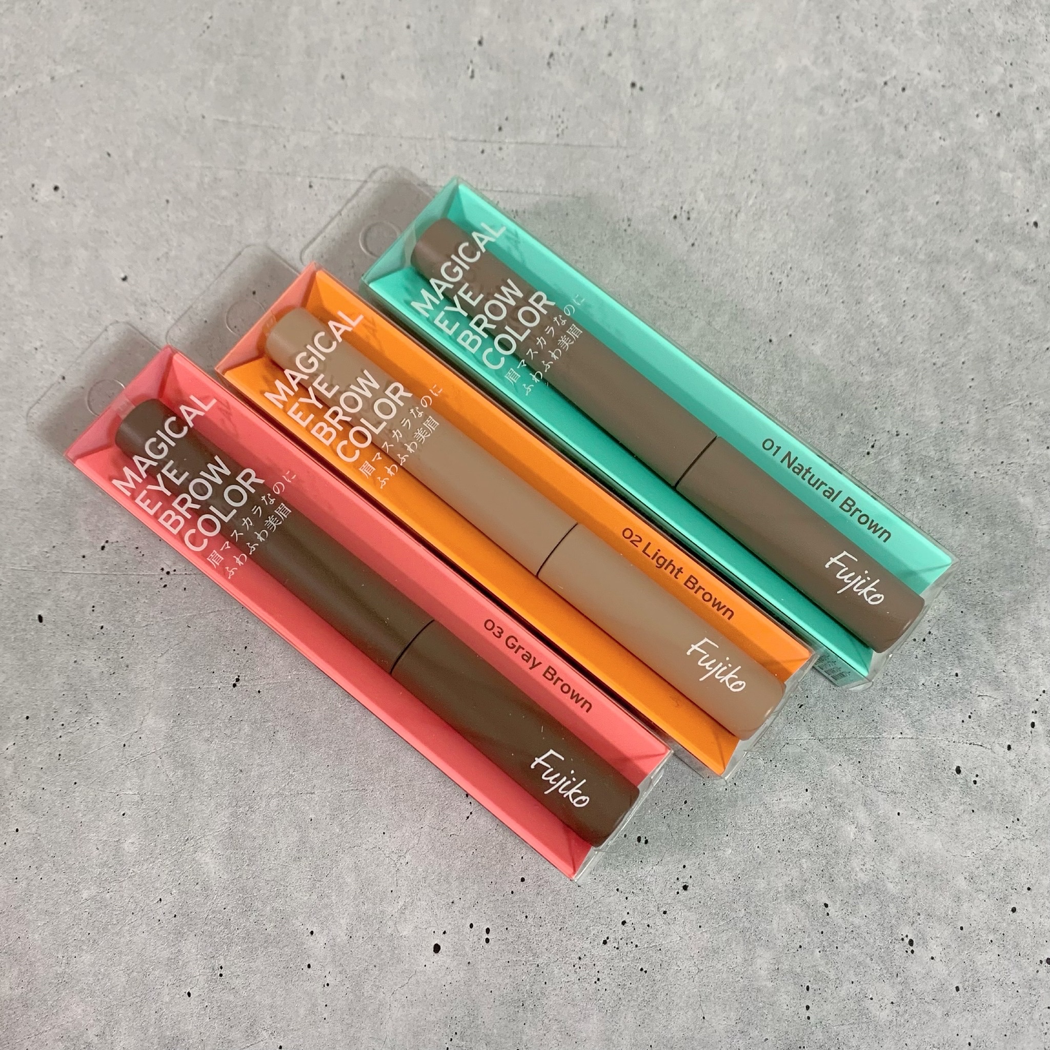 マジカルアイブロウカラー/Fujiko/眉マスカラを使ったクチコミ（1枚目）
