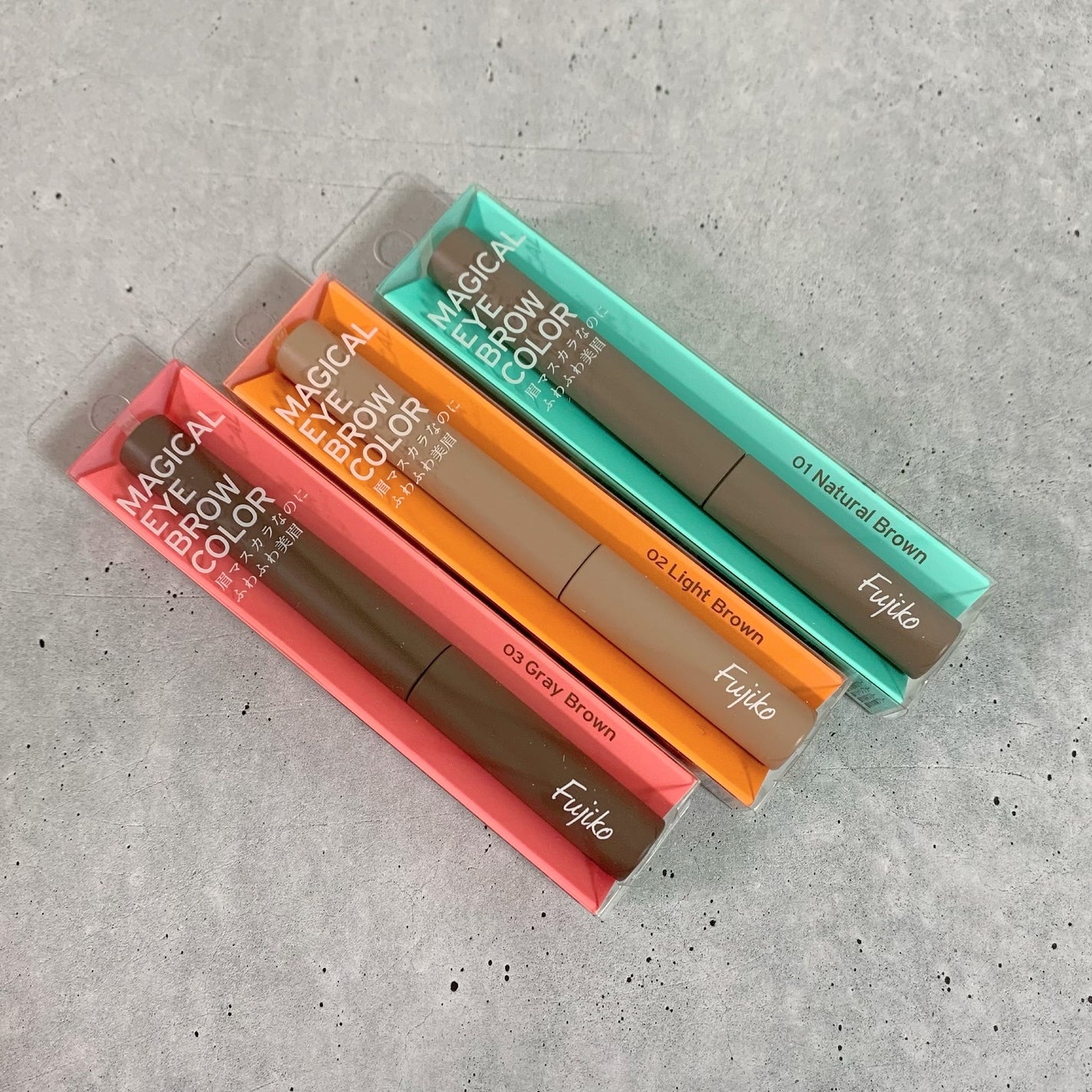 マジカルアイブロウカラー/Fujiko/眉マスカラを使ったクチコミ(1枚目)