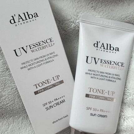 ウォータフルトーンアップサンクリーム/ダルバ/日焼け止めクリームを使ったクチコミ(1枚目)