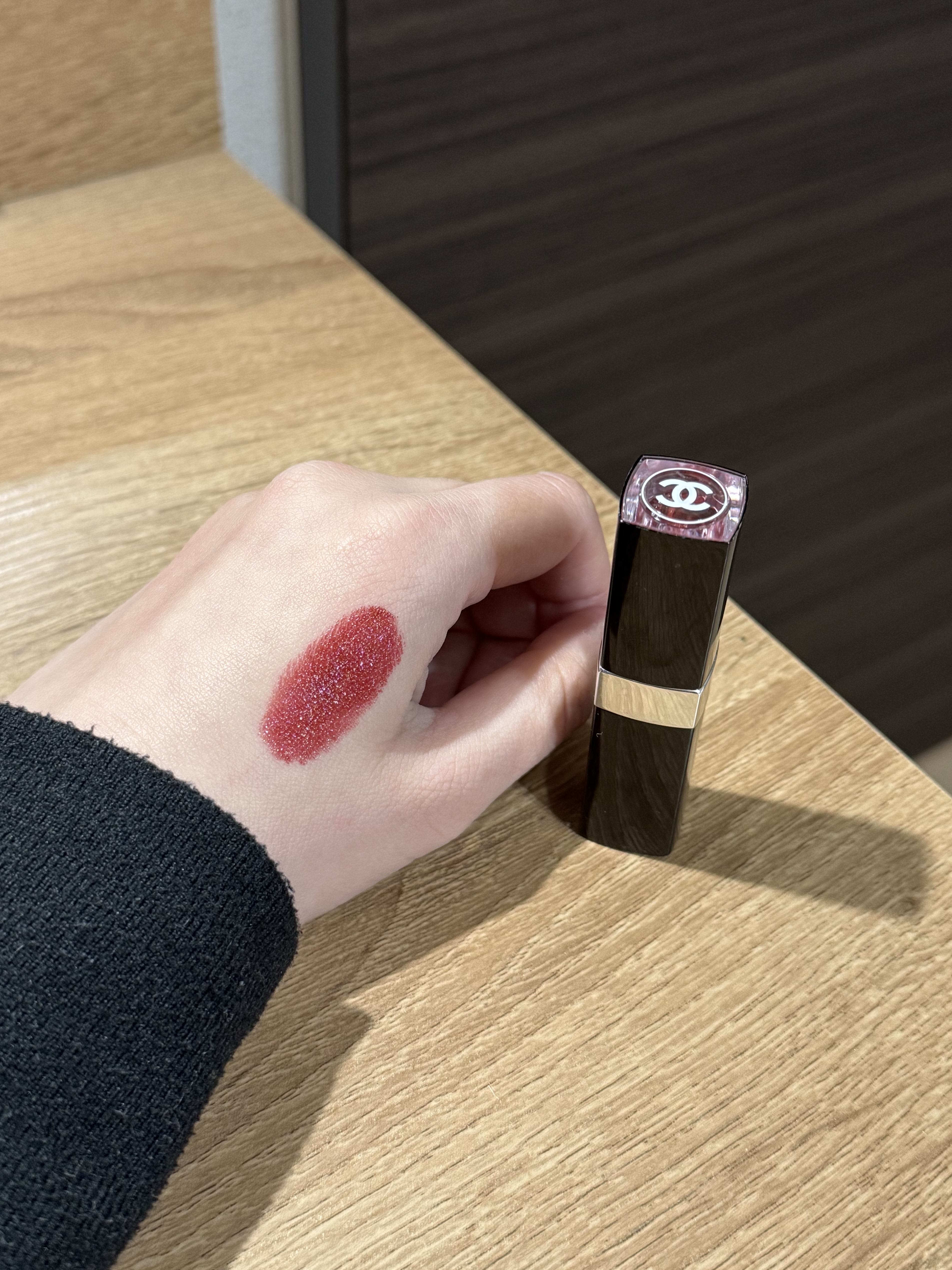 ルージュ ココ ブルーム  154 カインド/CHANEL/口紅を使ったクチコミ（1枚目）