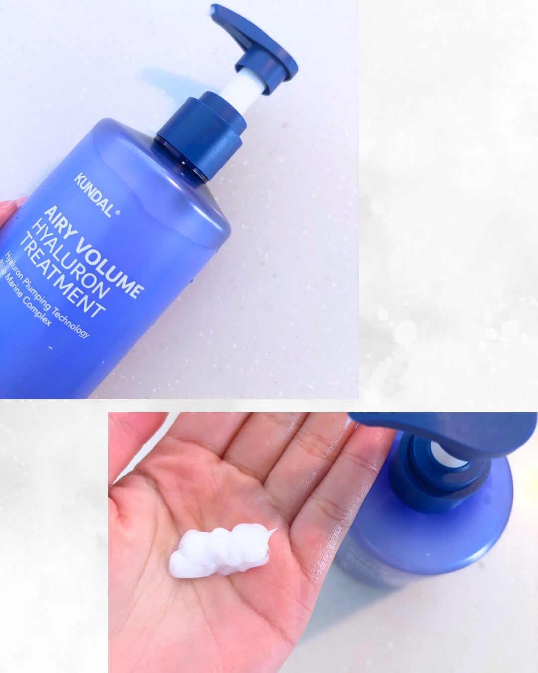 クンダル エアリーボリュームヒアルロンシャンプー/トリートメント/KUNDAL/市販シャンプーを使ったクチコミ(4枚目)