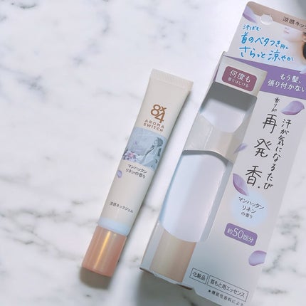 8x4 アロマスイッチ 涼感ネックジェル マンハッタンリネンの香り/8x4/デオドラント・制汗剤を使ったクチコミ(2枚目)