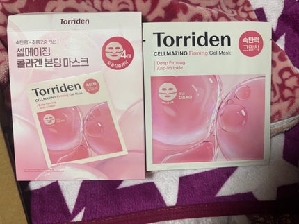 セルメイジング コラーゲン ファーミング ゲルマスク/Torriden/シートマスク・パックを使ったクチコミ(1枚目)
