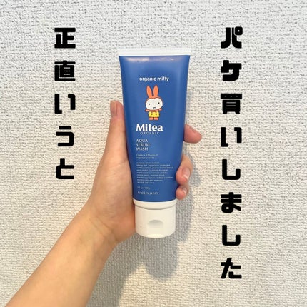 アクアセラムウォッシュ/ミティア オーガニック/洗顔フォームを使ったクチコミ(1枚目)
