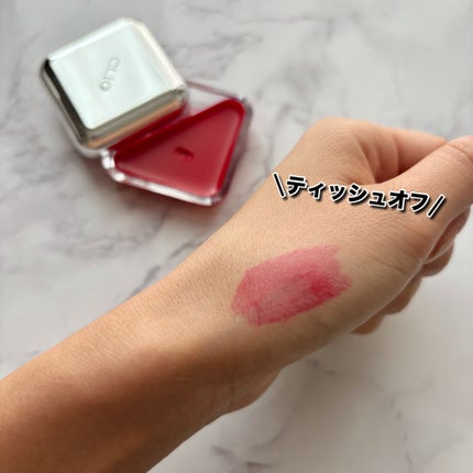 エッセンシャル リップチーク タップ/CLIO/ジェル・クリームチークを使ったクチコミ(4枚目)