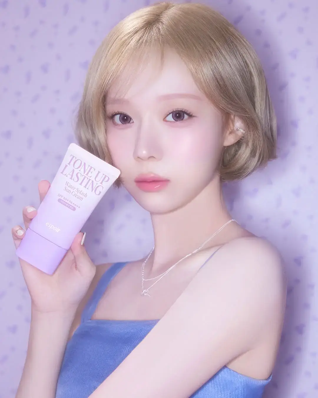 ウォータースプラッシュサンクリーム トーンアップラスティング/espoir/日焼け止めクリームを使ったクチコミ(2枚目)