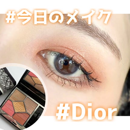 ディオールショウ サンク クルール(プラン ドゥ パリ コレクション限定品)/Dior/アイシャドウを使ったクチコミ(1枚目)
