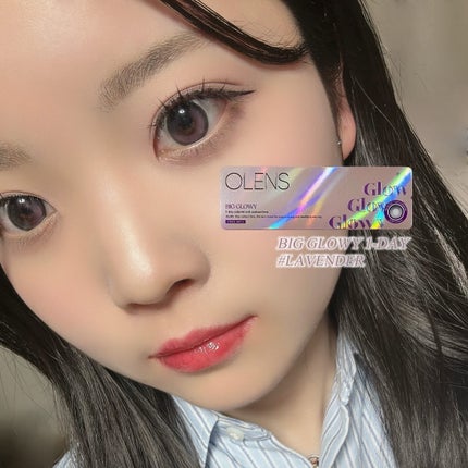 Big Glowy 1day/OLENS/ワンデー(1DAY)カラコンを使ったクチコミ(3枚目)