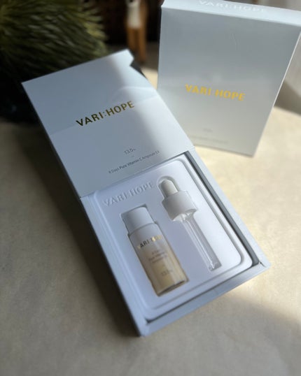 8デイズピュアビタミンCアンプル/VARI:HOPE/美容液を使ったクチコミ(3枚目)