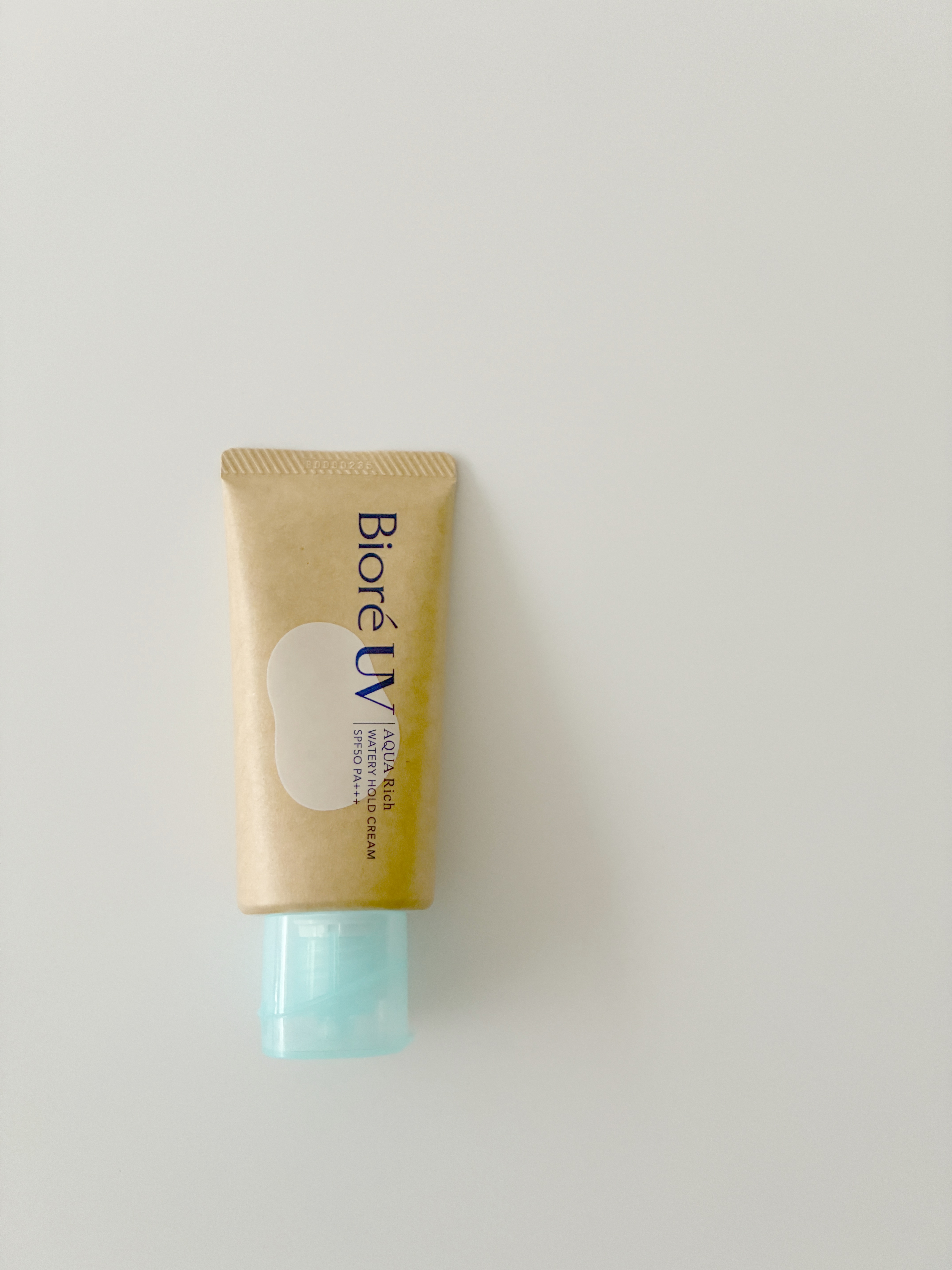 ビオレUV アクアリッチ ウォータリーホールドクリーム（水肌記憶UV）/ビオレ/日焼け止めクリームを使ったクチコミ（2枚目）