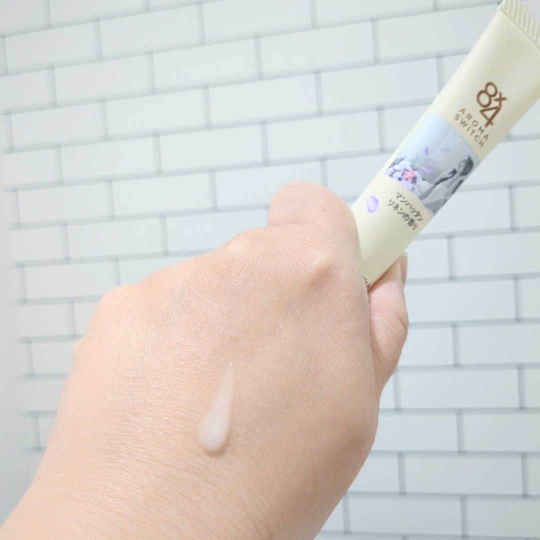 8x4 アロマスイッチ 涼感ネックジェル マンハッタンリネンの香り/８ｘ４/デオドラント・制汗剤を使ったクチコミ（2枚目）