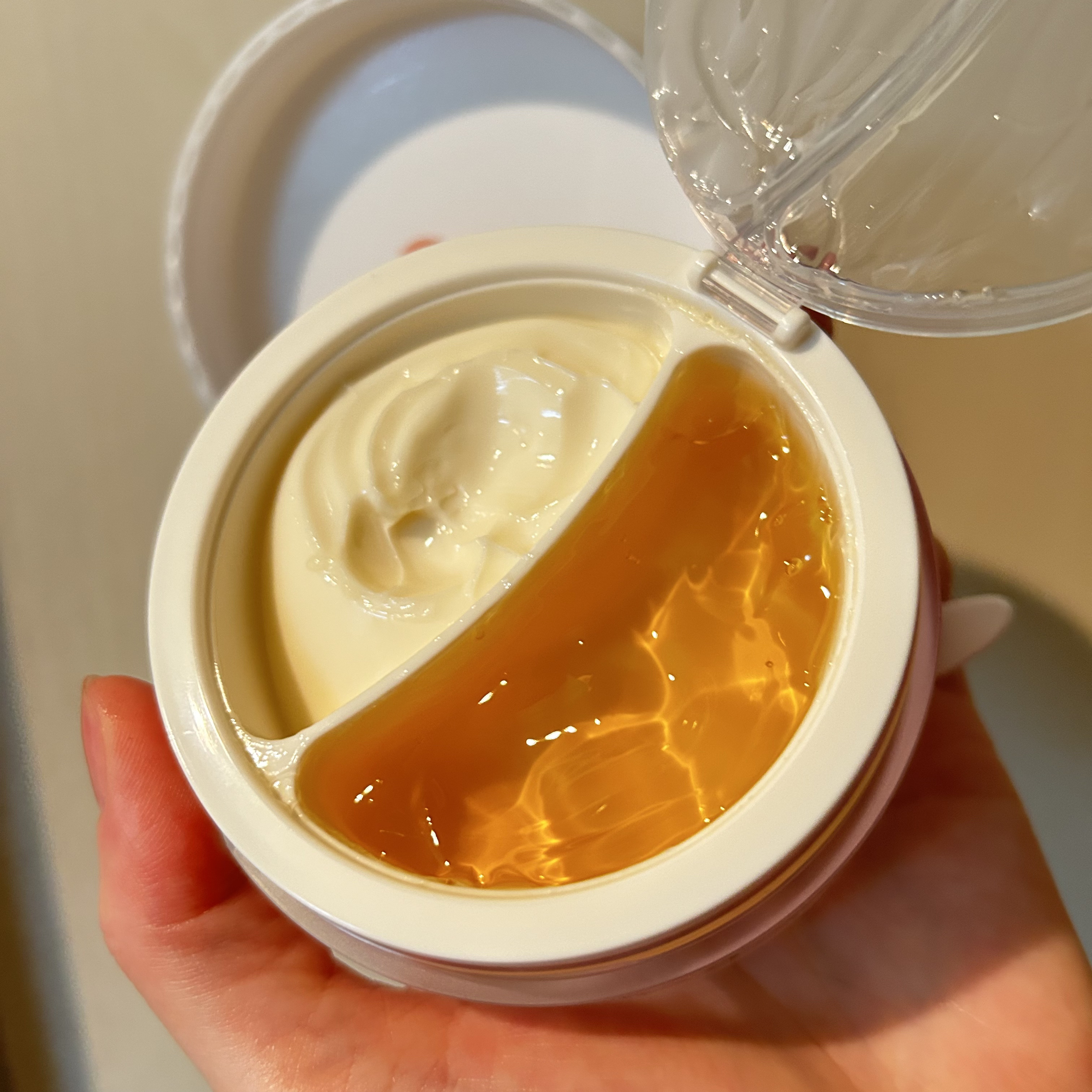 ホワイトトリュフダブルセラムアンドクリーム/ダルバ/フェイスクリームを使ったクチコミ（3枚目）