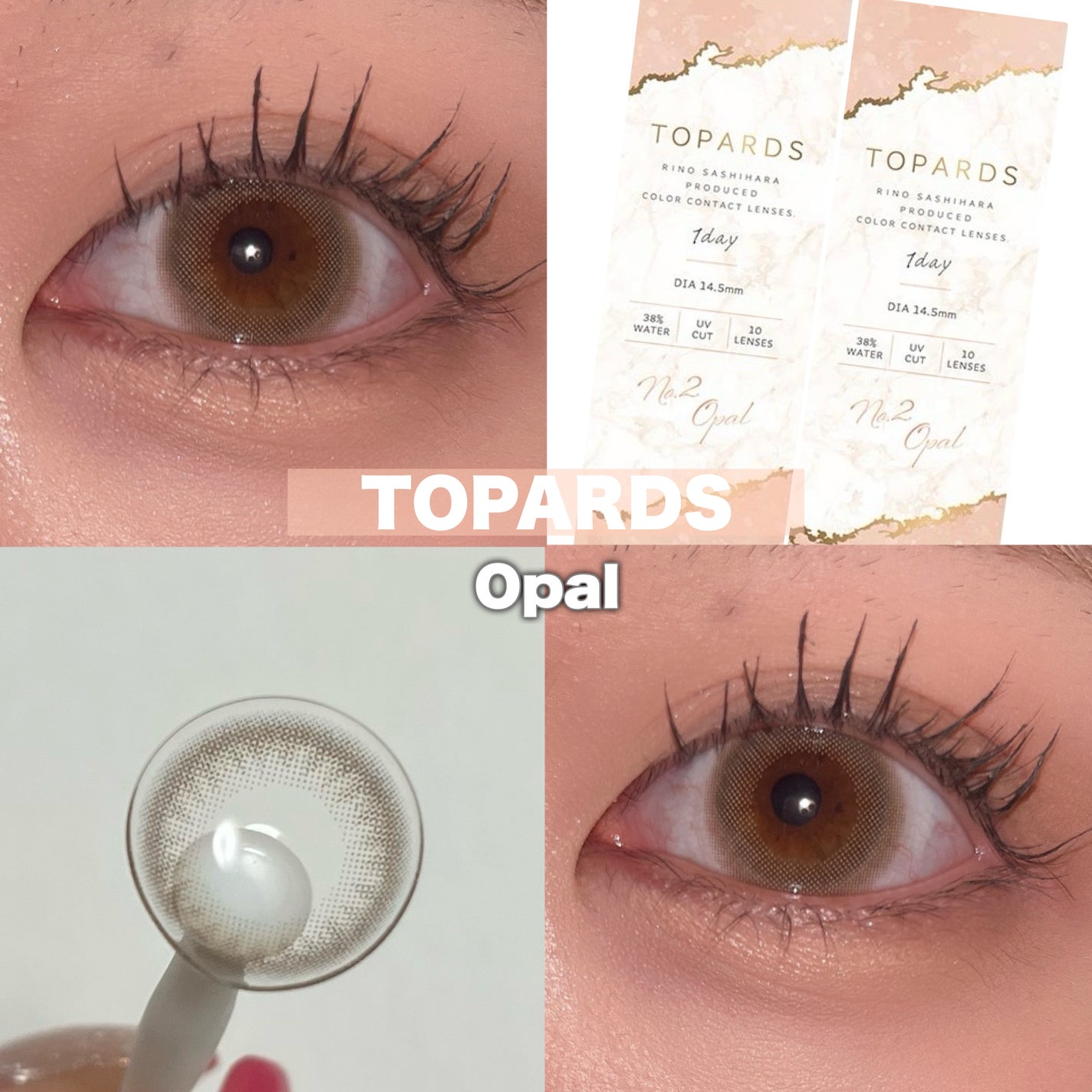 TOPARDS 1day/TOPARDS/ワンデー(1DAY)カラコンを使ったクチコミ(1枚目)