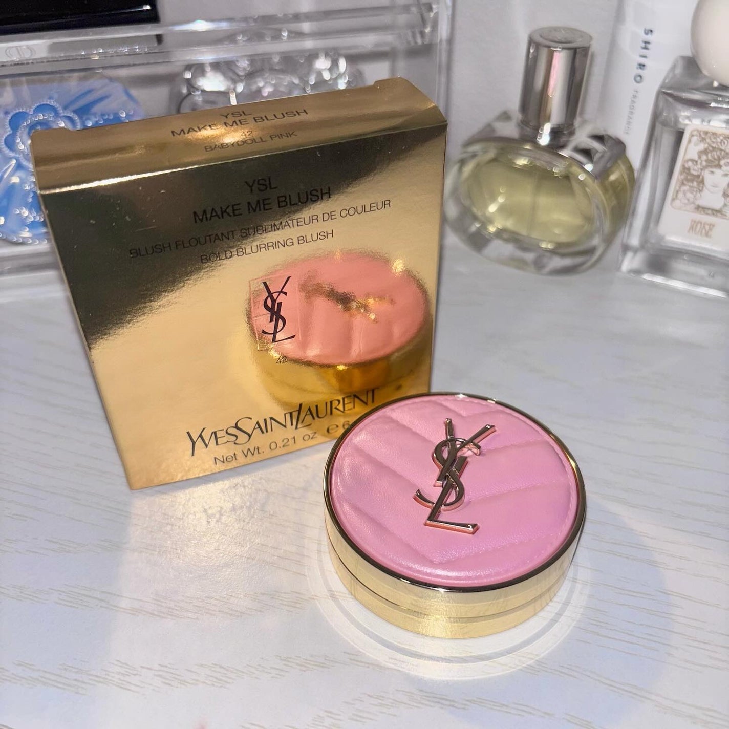 YSL メイクミーブラッシュ パウダー/YVES SAINT LAURENT BEAUTE/パウダーチークを使ったクチコミ(1枚目)