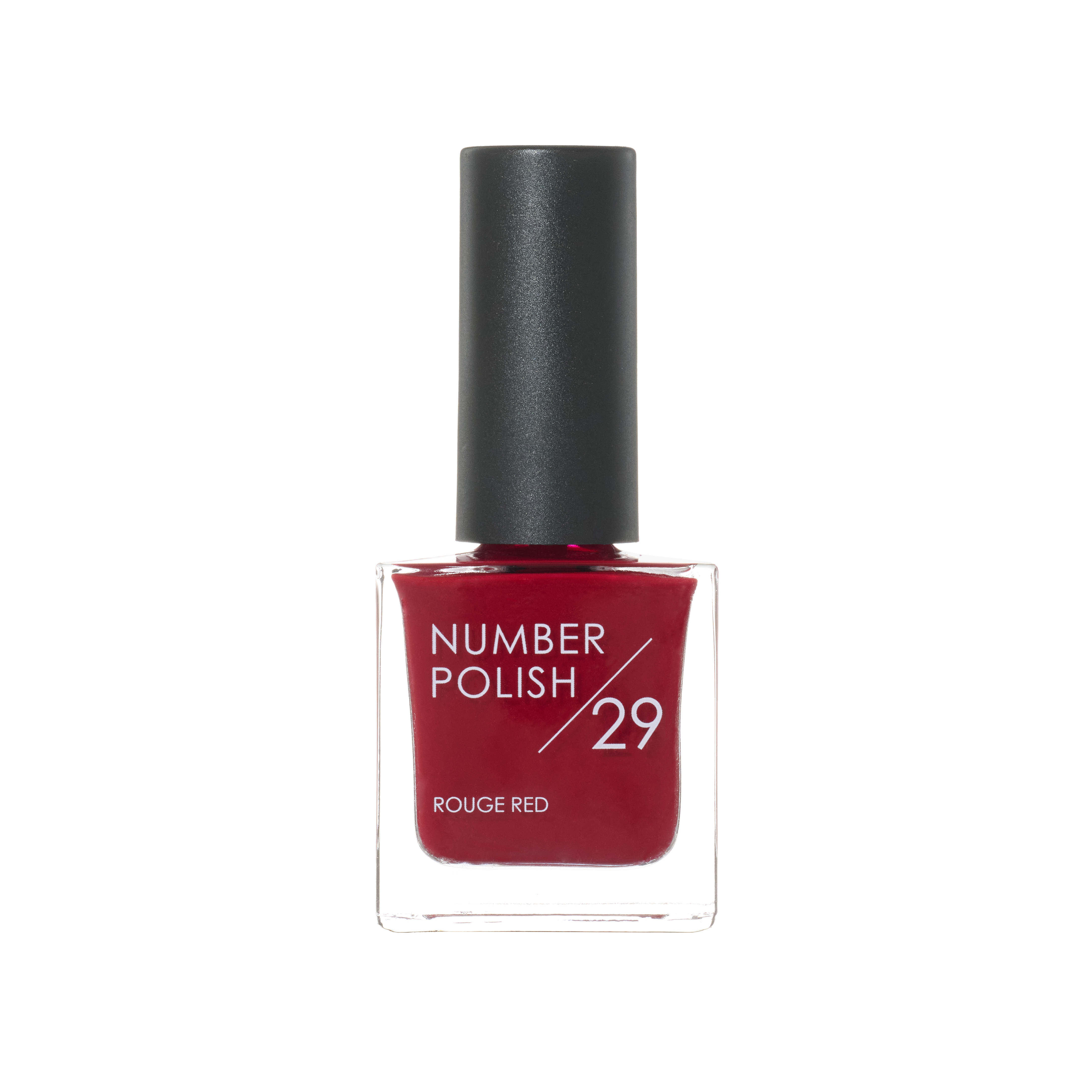 NUMBER POLISH　 29 ROUGE RED
