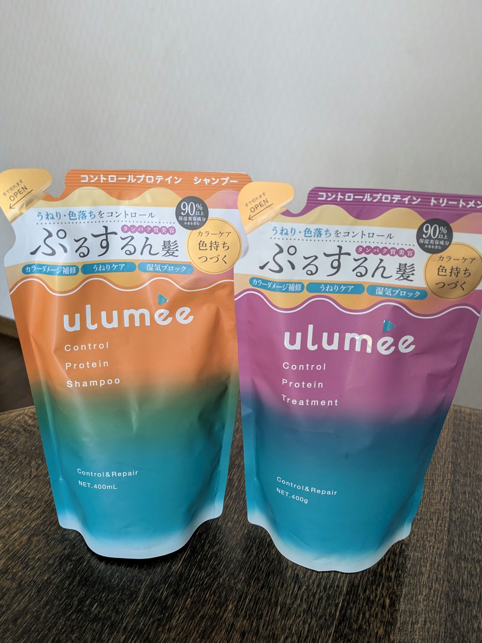 コントロール プロテイン シャンプー/トリートメント/ulumee/市販シャンプーを使ったクチコミ（1枚目）
