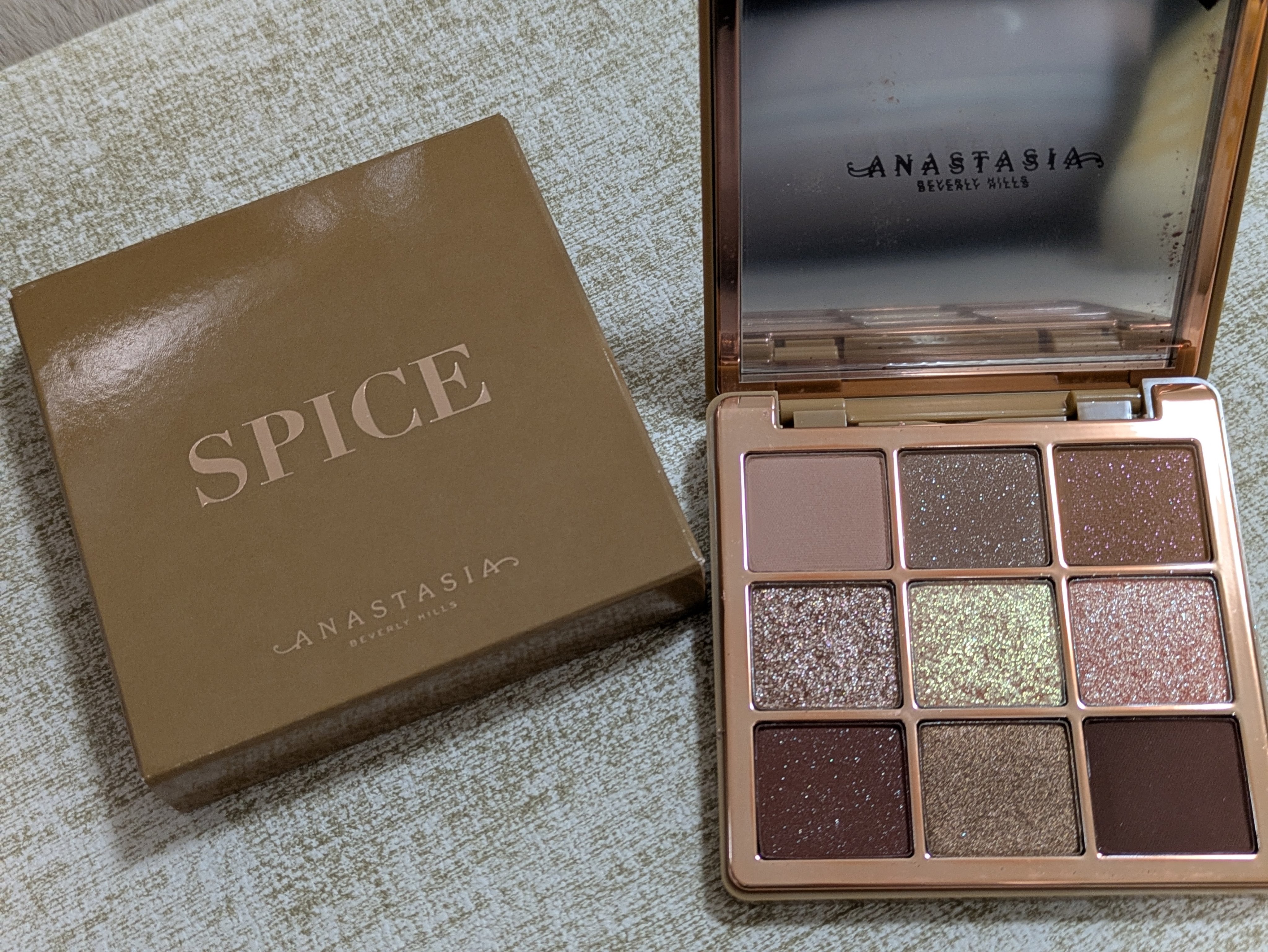Mini Eyeshadow Palette #Warm/アナスタシア ビバリーヒルズ/アイシャドウパレットを使ったクチコミ（1枚目）