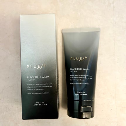 BLACK JELLY WASH(ブラックジェリーウォッシュ)/PLUEST/その他洗顔料を使ったクチコミ(1枚目)