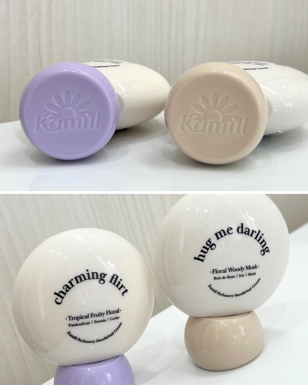 パフューマリー ハンド＆ネイルクリーム チャーミングフラート 50ml/カミール/ハンドクリームを使ったクチコミ（3枚目）