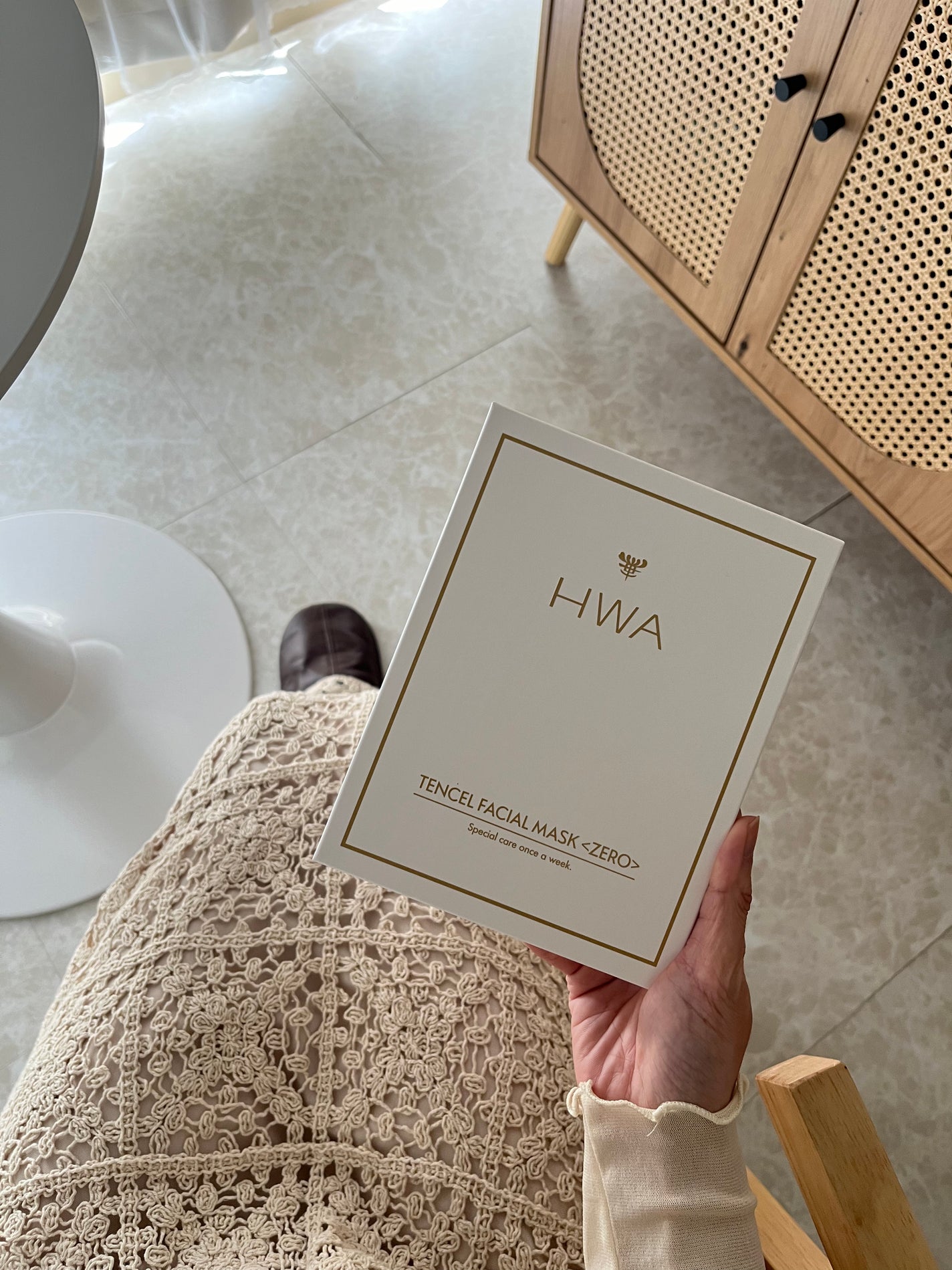 テンセルフェイシャルマスクZERO/HWA/シートマスク・パックを使ったクチコミ(1枚目)