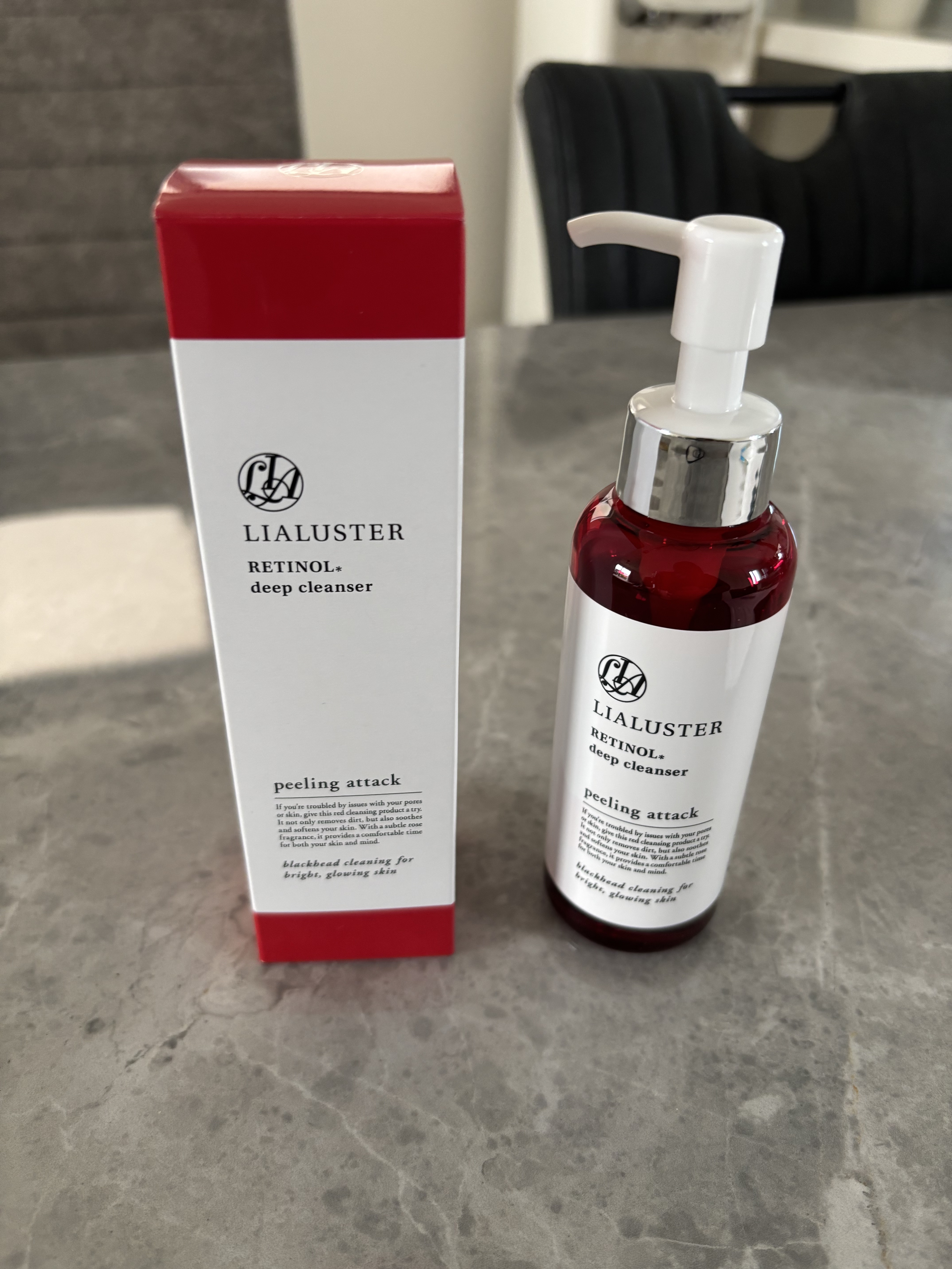レチノールディープクレンザー/LIALUSTER/その他洗顔料を使ったクチコミ（2枚目）