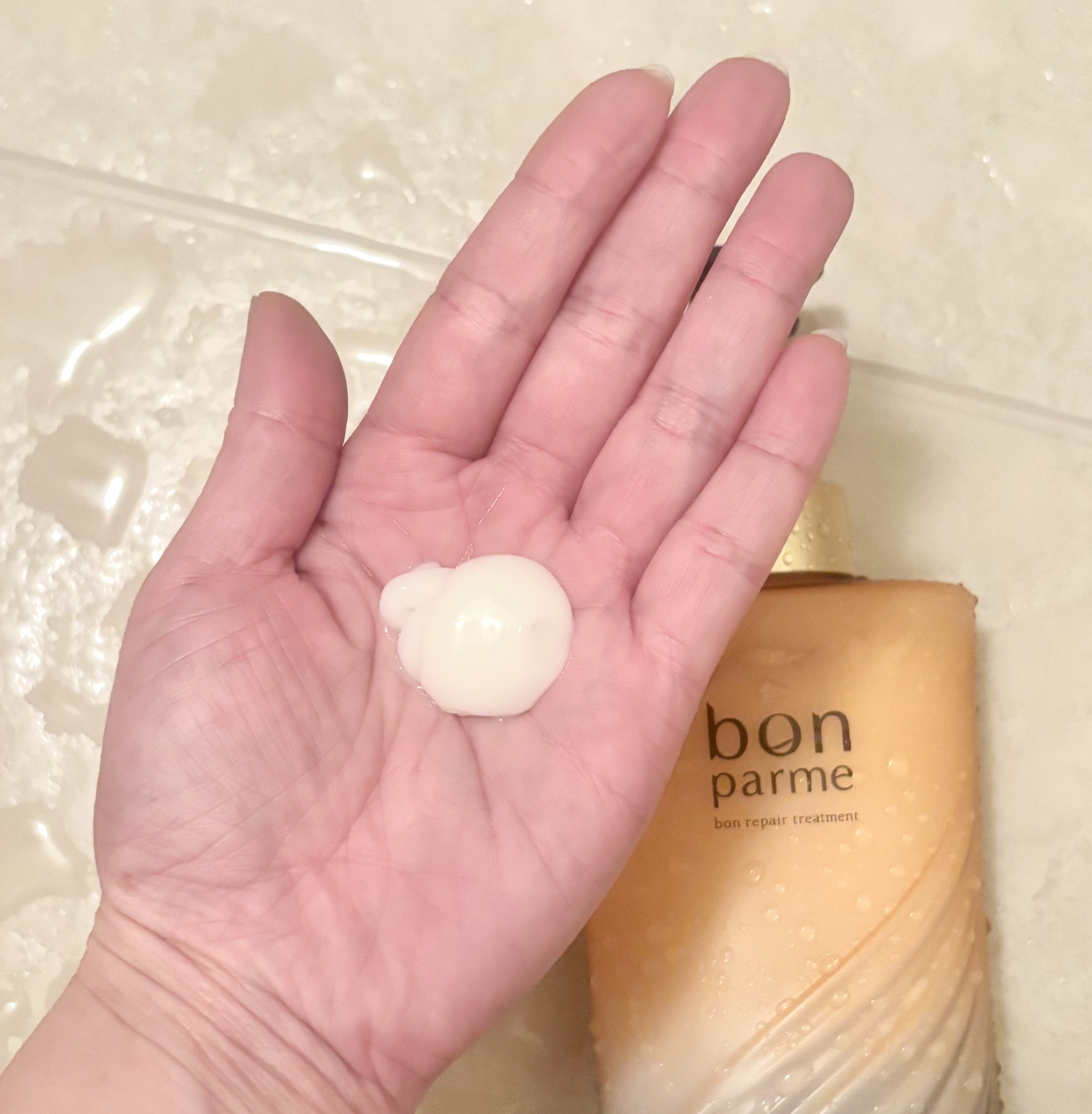 ボンリペア シャンプー/トリートメント/bonparme/シャンプー・コンディショナーを使ったクチコミ（3枚目）