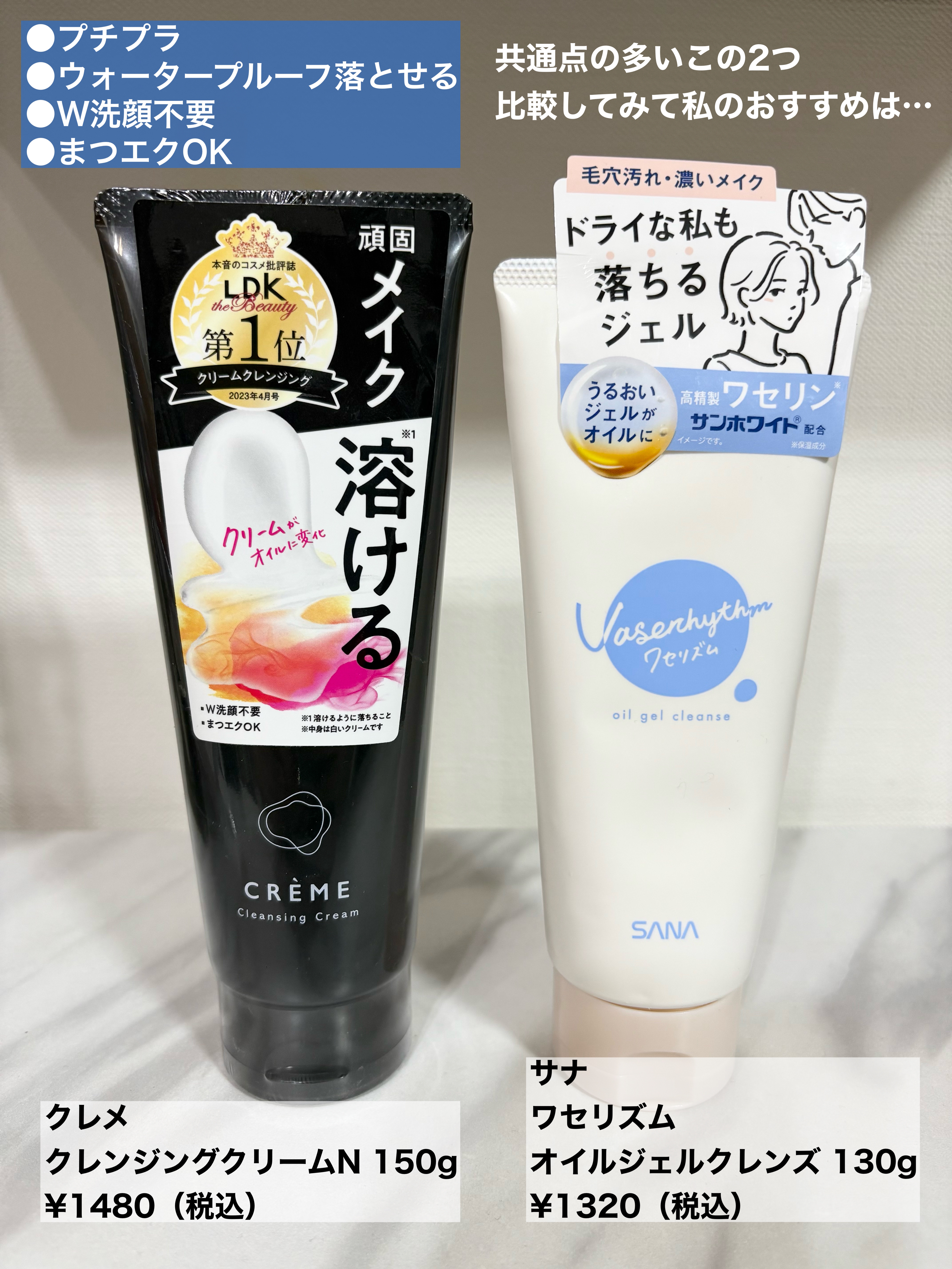 ワセリズム オイルジェルクレンズ/ワセリズム/クレンジングジェルを使ったクチコミ（1枚目）