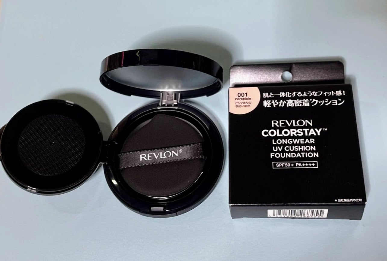 レブロン カラーステイ ロングウェア UV クッション ファンデーション/REVLON/クッションファンデーションを使ったクチコミ(2枚目)