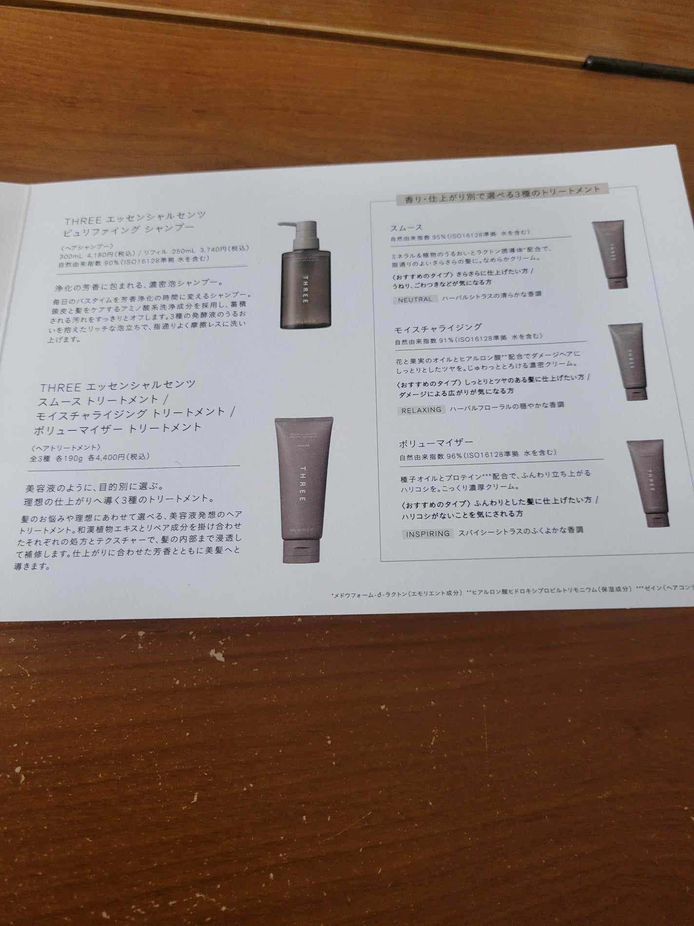 THREE エッセンシャルセンツ ピュリファイング シャンプー/THREE/市販シャンプーを使ったクチコミ(5枚目)