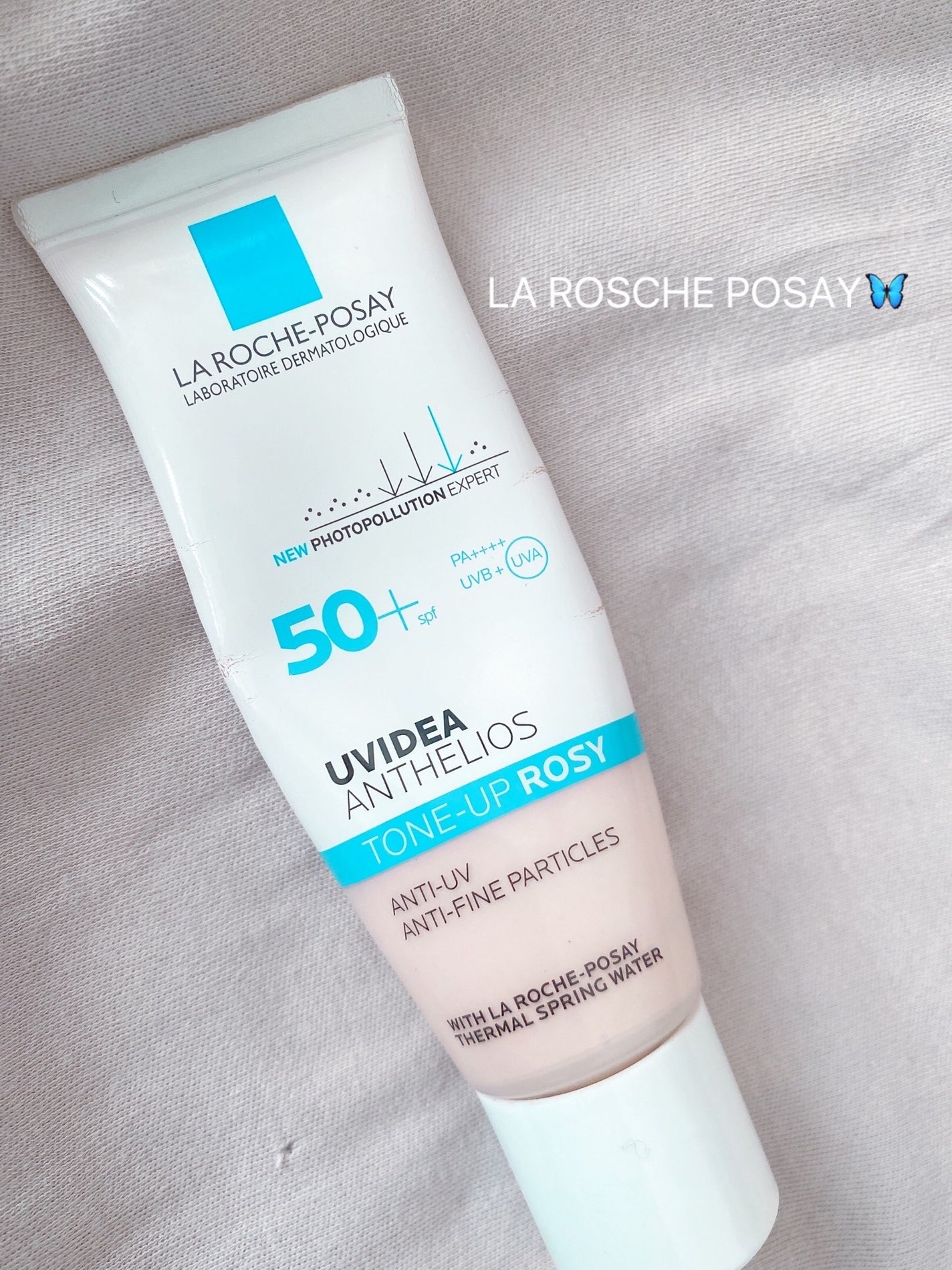 UVイデア XL プロテクショントーンアップ ローズ+/ラ ロッシュ ポゼ/日焼け止め・UVケアを使ったクチコミ(1枚目)