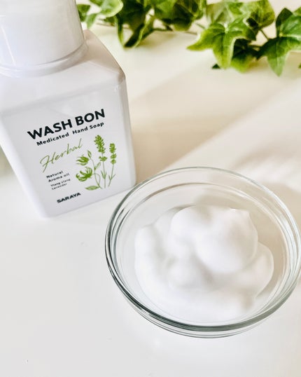 ウォシュボン ハーバル薬用ハンドソープ/サラヤ/ハンドソープを使ったクチコミ(5枚目)
