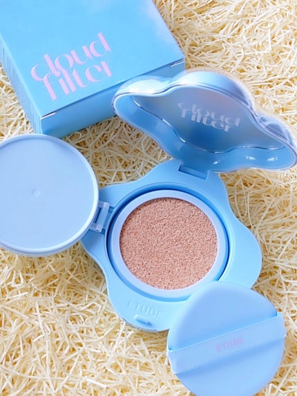 クラウドフィルタークッション/ETUDE/クッションファンデーションを使ったクチコミ(7枚目)