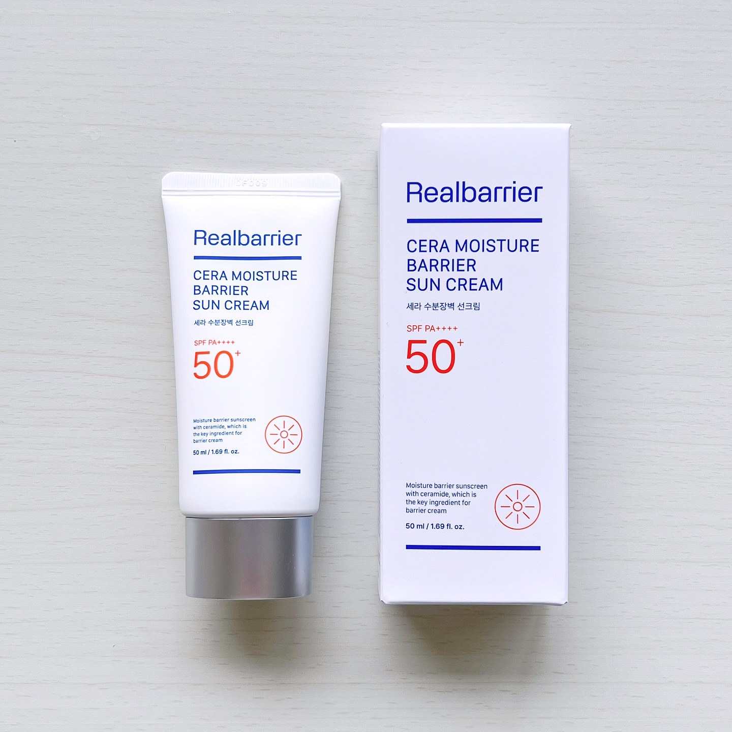 セラ水分バリア日焼け止め/Real Barrier/日焼け止めクリームを使ったクチコミ（1枚目）