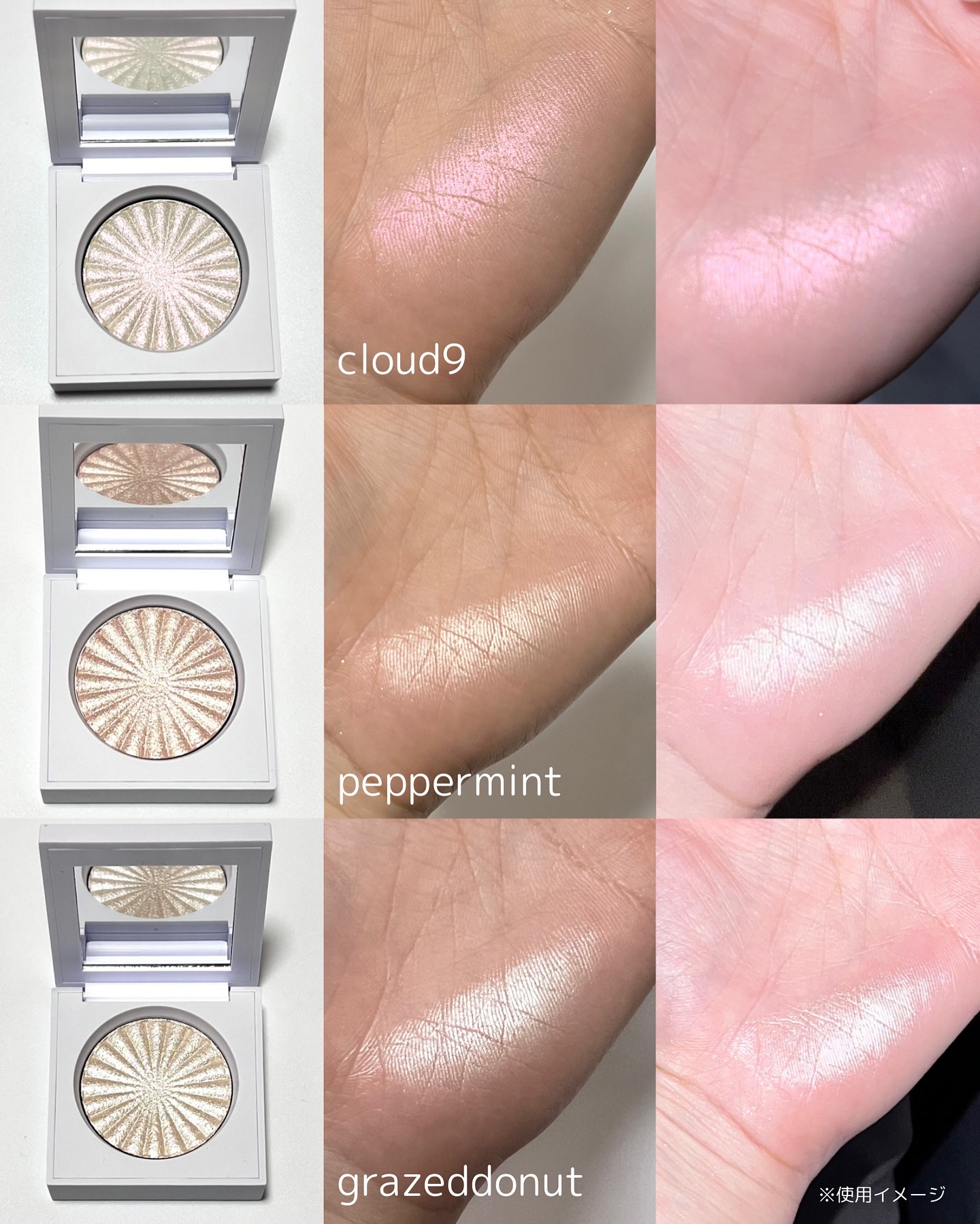 OFRA mini Highlighter/Ofra Cosmetics/パウダーハイライトを使ったクチコミ（2枚目）