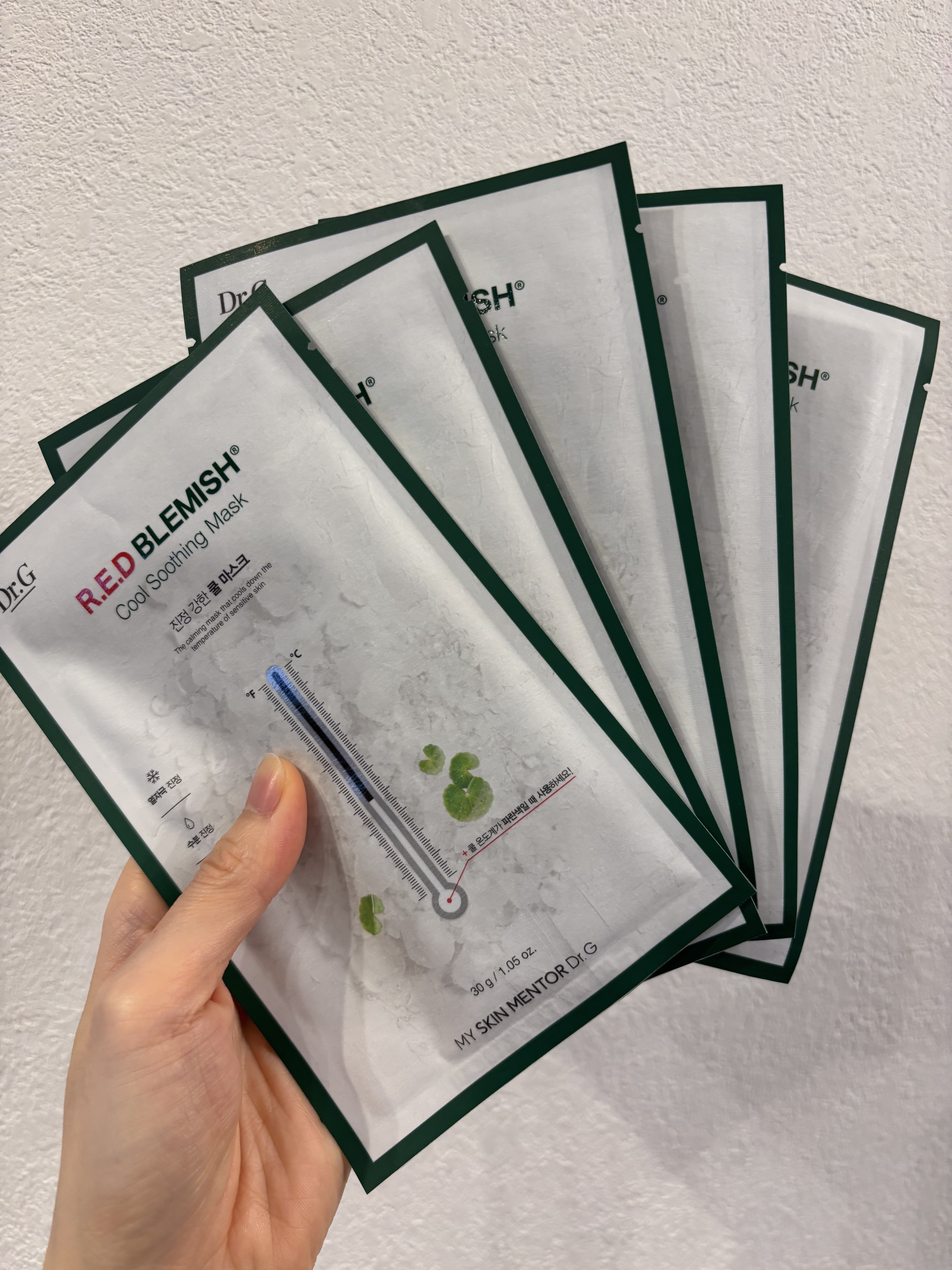 レッドブレミッシュクイックPHAシートマスク/Dr.G/シートマスク・パックを使ったクチコミ（3枚目）