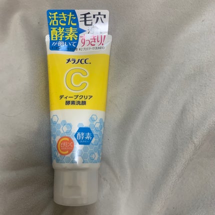 ディープクリア酵素洗顔	/メラノCC/洗顔フォームを使ったクチコミ(1枚目)