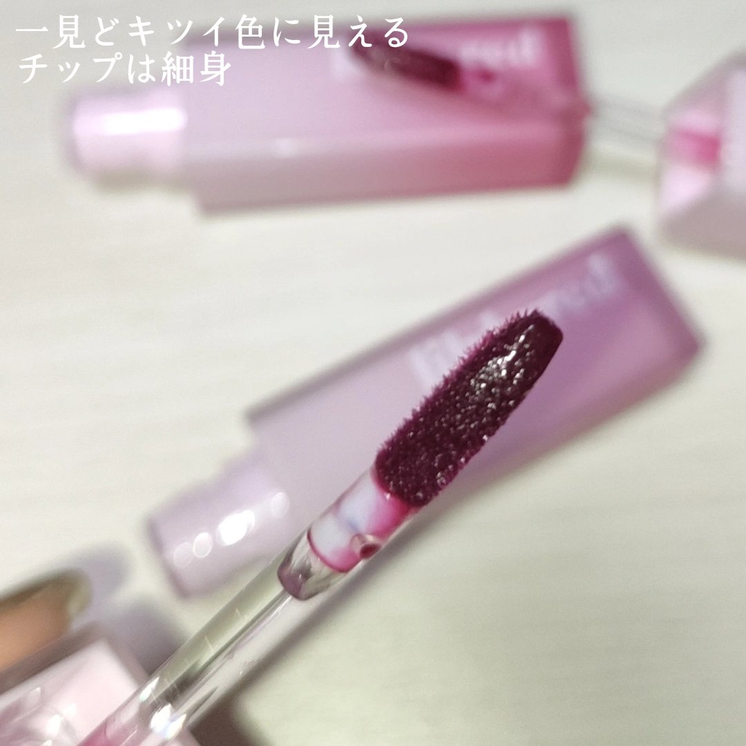 スウィート ライアー ミルキー ティント/lilybyred/口紅を使ったクチコミ（3枚目）