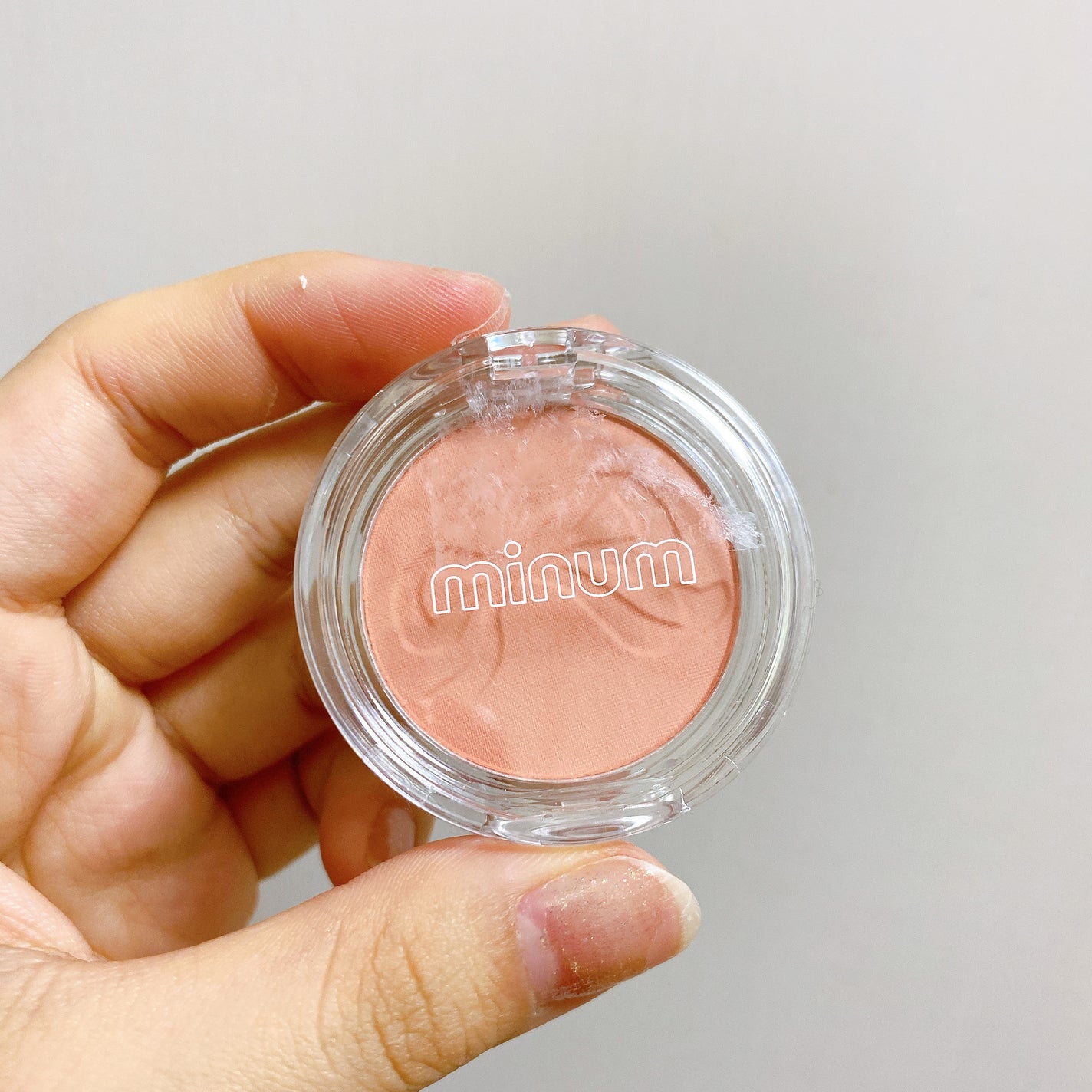 ミニュム リボンパウダーチーク/minum/パウダーチークを使ったクチコミ(2枚目)