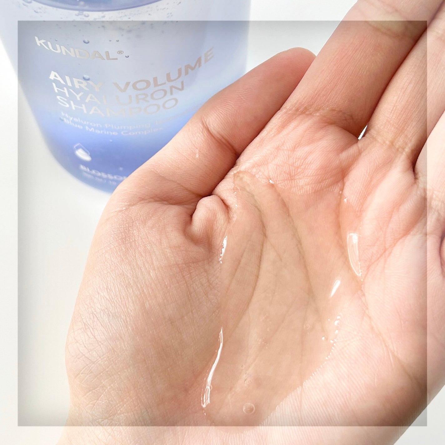 クンダル エアリーボリュームヒアルロンシャンプー/トリートメント/KUNDAL/市販シャンプーを使ったクチコミ(2枚目)