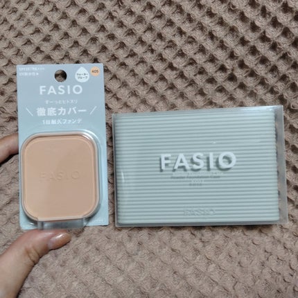 ヒトヌリカバー 耐久ファンデーション/FASIO/パウダーファンデーションを使ったクチコミ(2枚目)