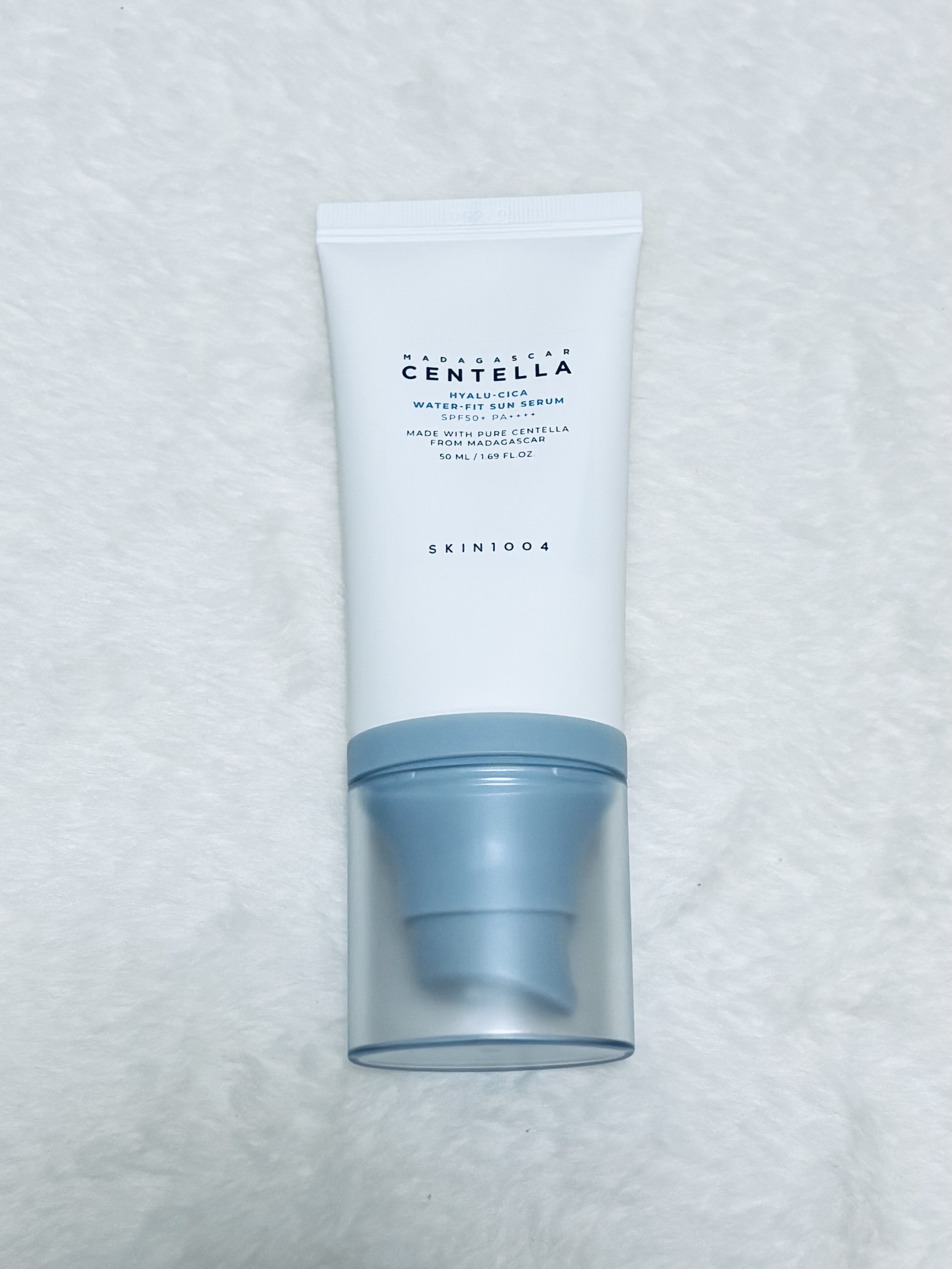 ヒアルーシカ ウォーターフィット サンセラム/SKIN1004/日焼け止めローションを使ったクチコミ（1枚目）